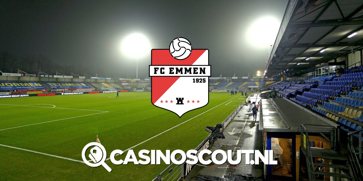 FC Emmen gaat sponsorsamenwerking aan met legaal online casino